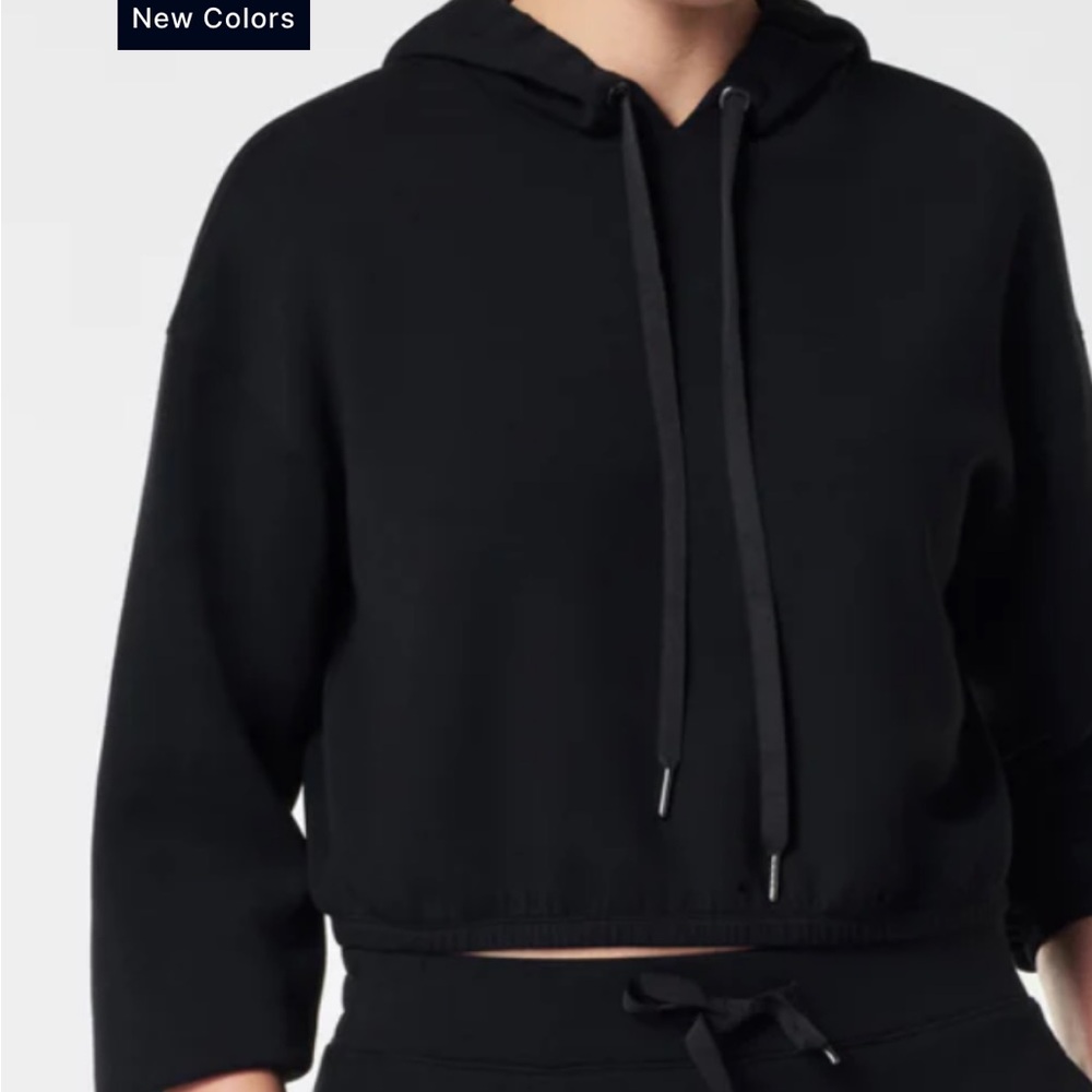 Spanx hooded sweatshirt with elastic waist